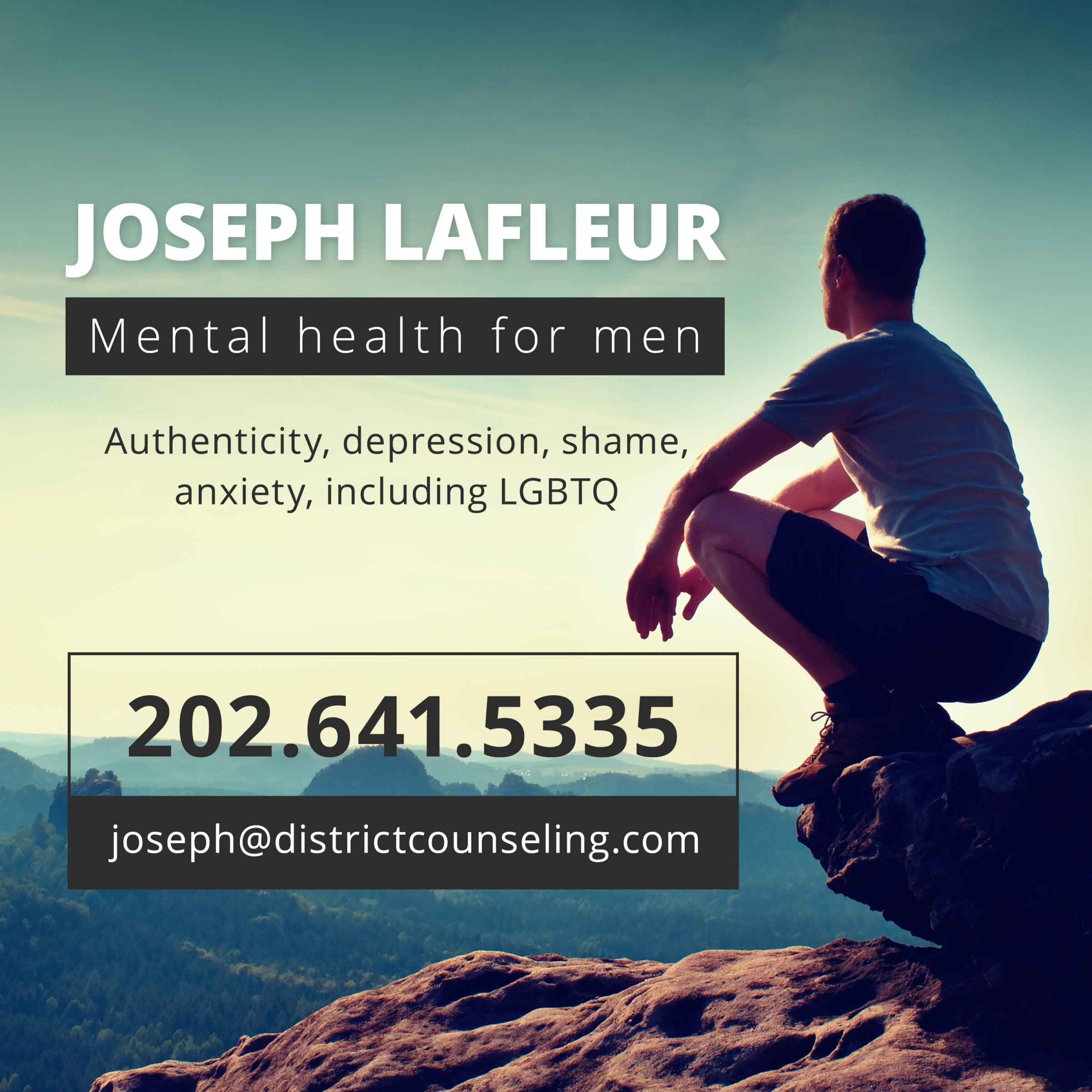 Joseph LaFleur Men Mental Health